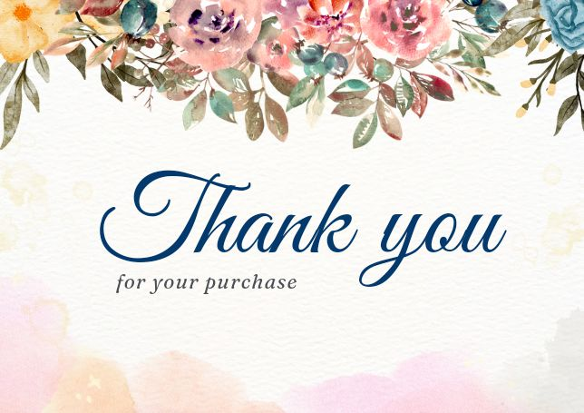 Thank You Messages to Customers for Purchase